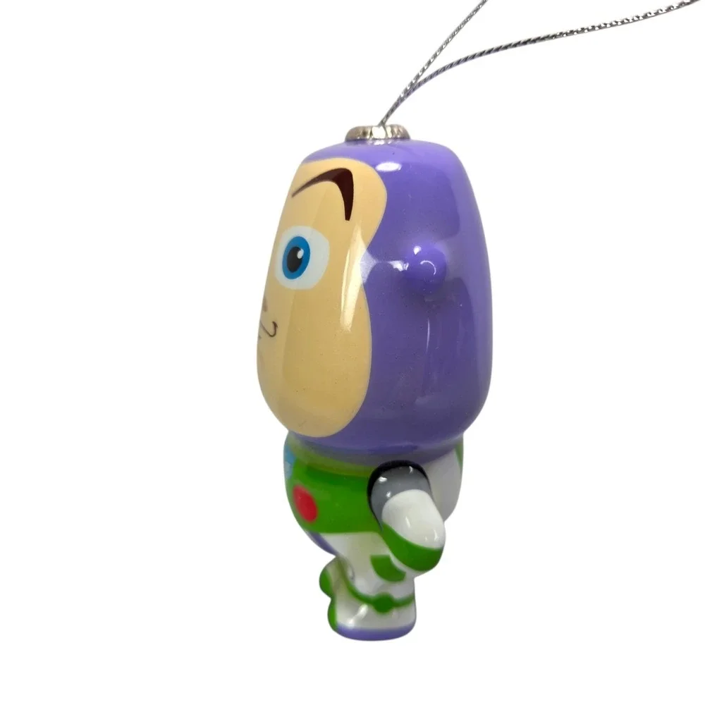 Disney Pixar Buzz Lightyear Christmas Tree Ornament Toy Story Hang Figure Purple